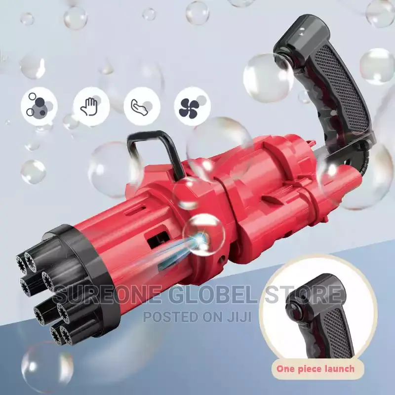 18 Holes Gatling Bubble Machine