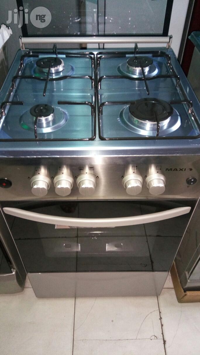 Maxi 50 X 50cm Gas Cooker 4- Gas Burner.