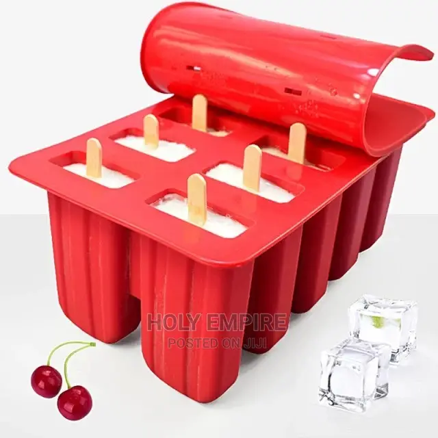 10 Hole Silicone Ice Cream Mold