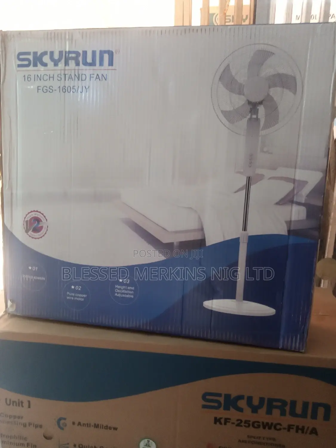 Skyrun Standing Fan 16inchs