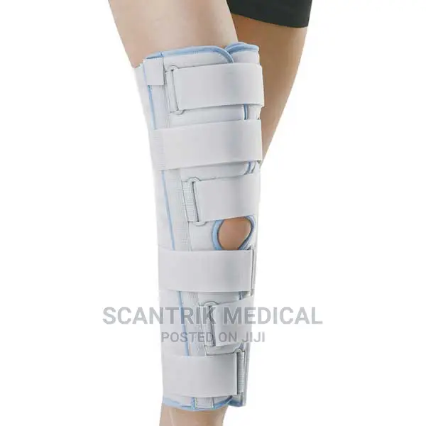 Tri-Panel Knee Immobilizer Brace - Rigid Support