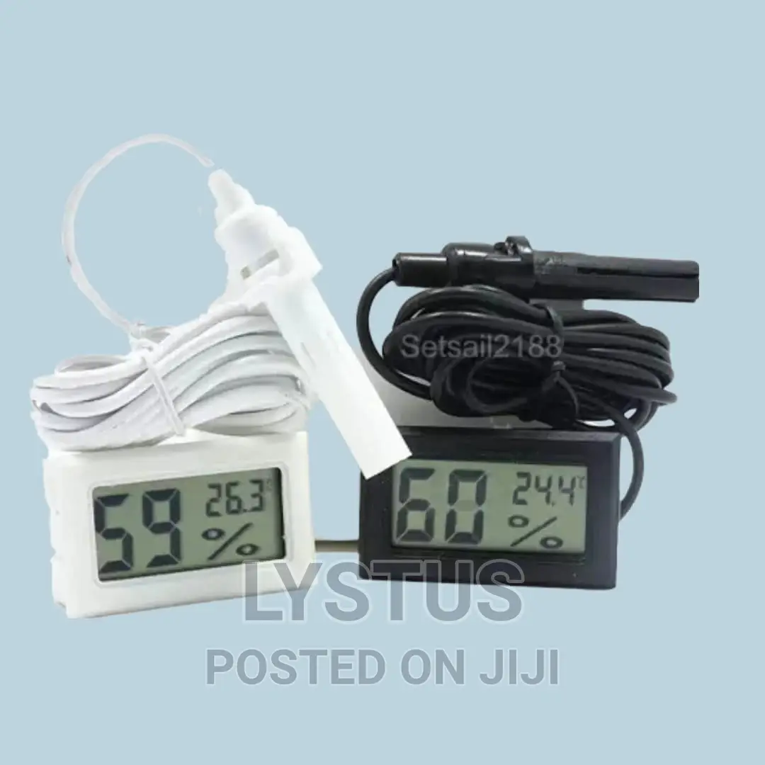 FY-12 Aquarium Fridge/Freezer Hygrometer Water Thermometer