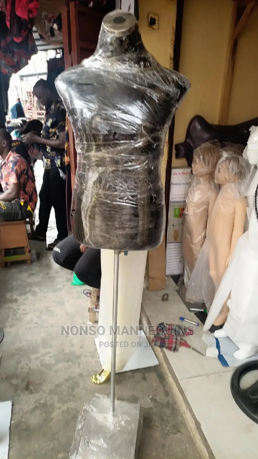 Male Pinnable Body Adjustable Height Dressform