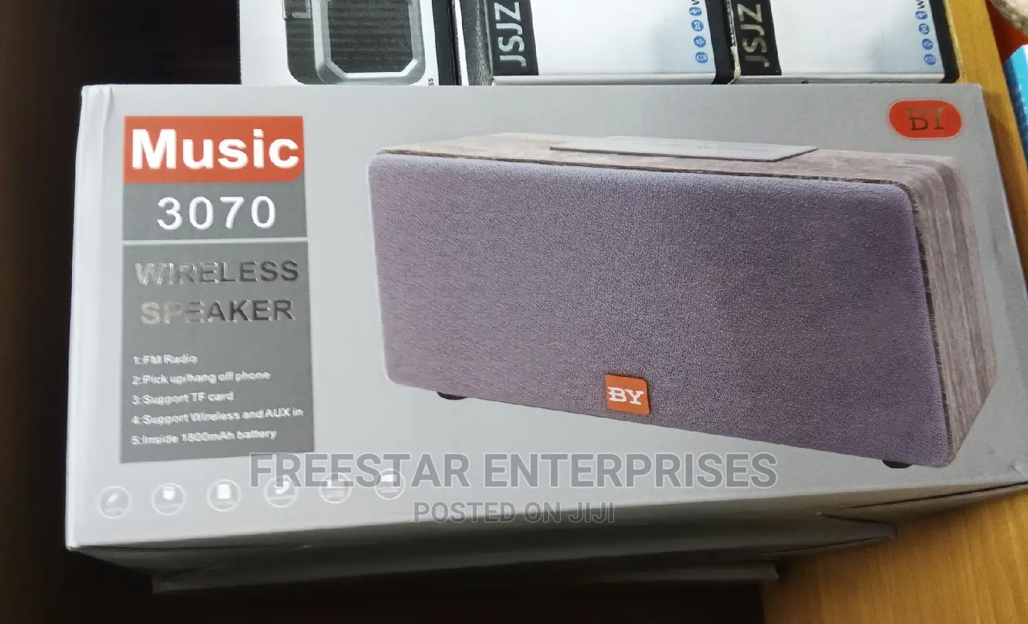 Misic by 3070 Bluetooth Speaker. Mp3 Player, Fm Radio.