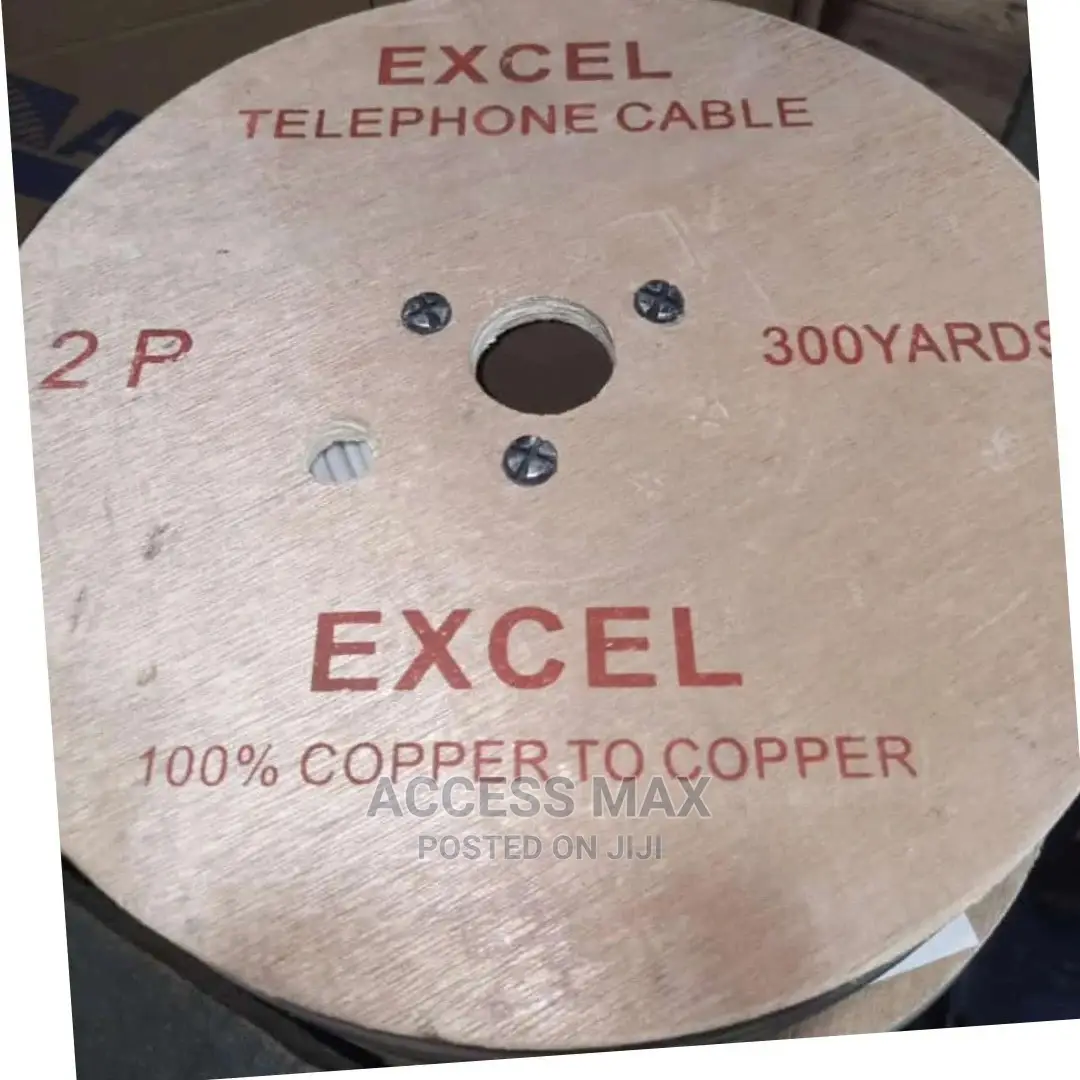 Intercom Wire Copper 2 Pairs Telephone Cable (4 Core)By 300
