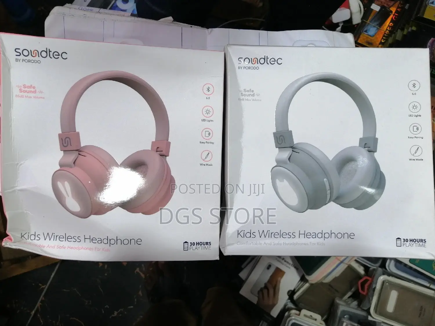 Porodo Soudtec Kids Bluetooth Headphone