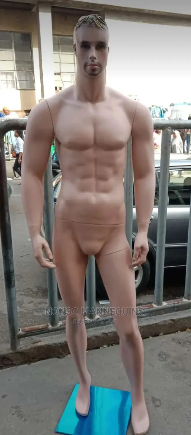 Skin Color Fibre Male Honey Comb Mannequins