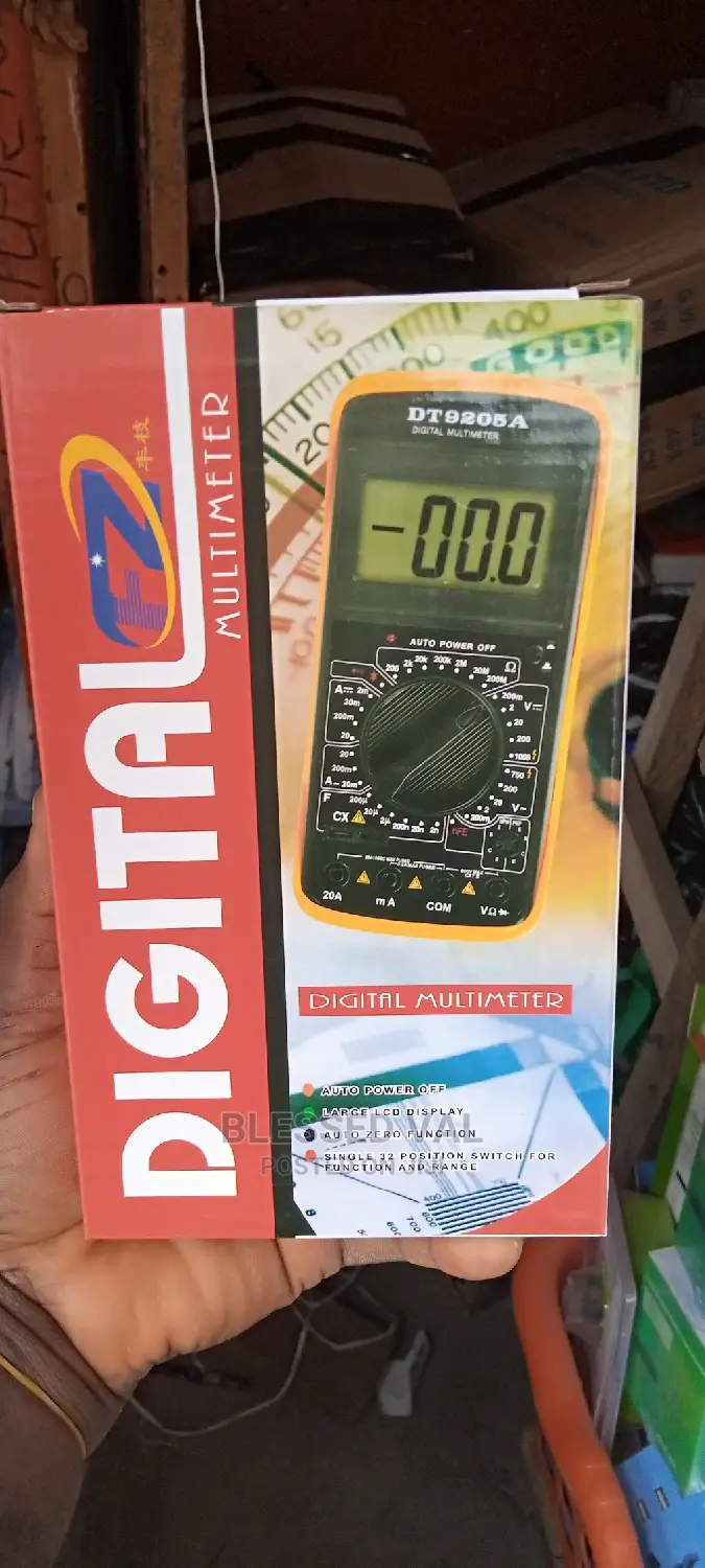 Digital Fz Multimeter Mooel Dt-9205a