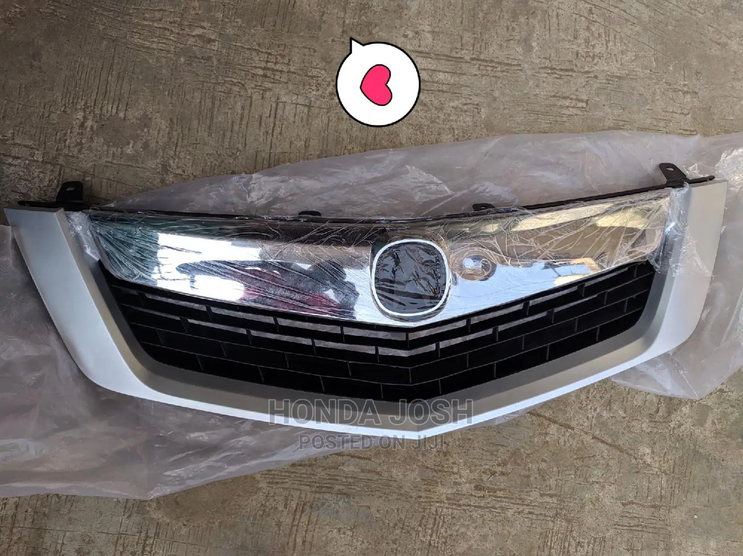 Front Bumper Grille 2009 to 2012 Model Acura TSX