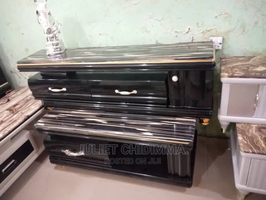 A Set of Center Table With TV Stand