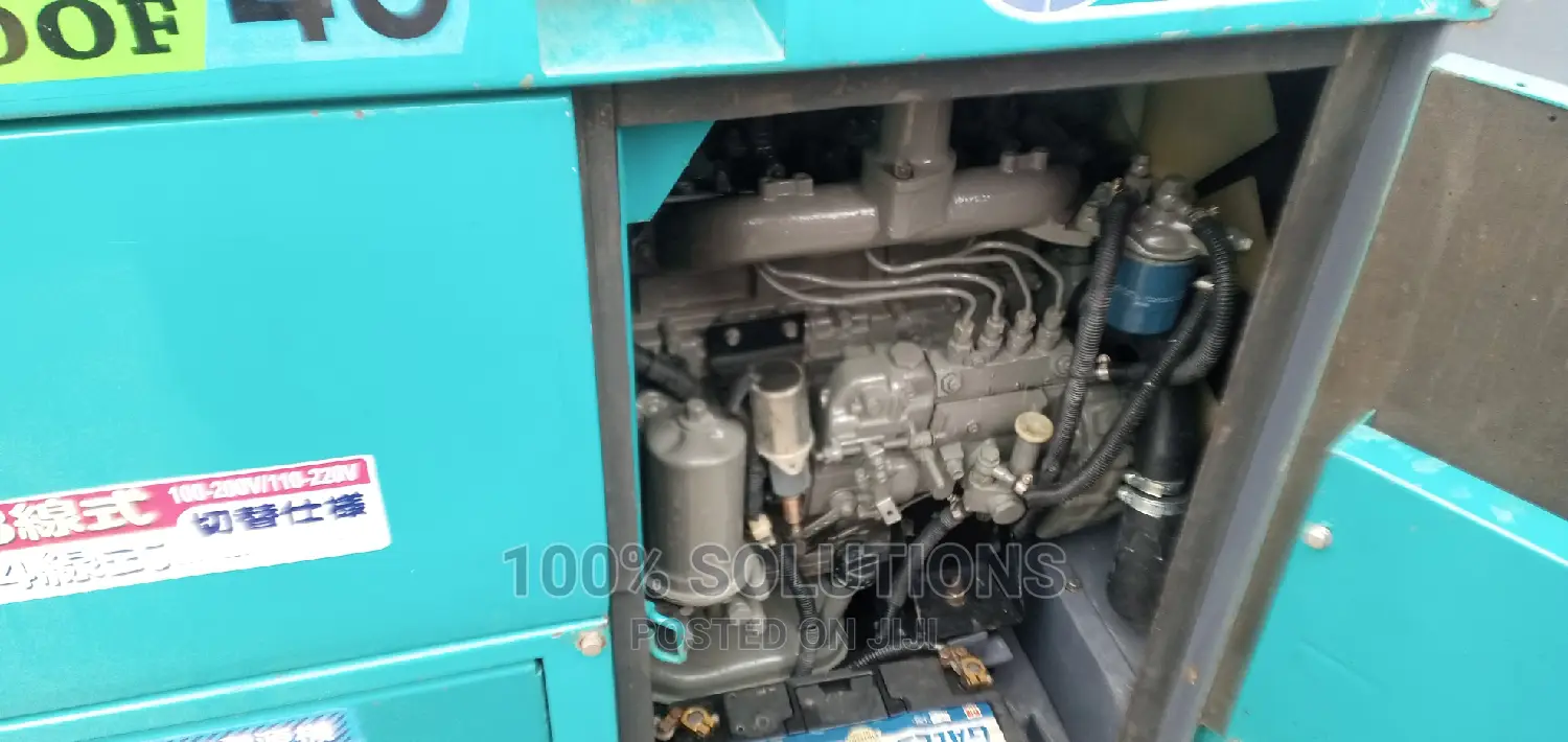 Foreign Denyo 45kva Sound Proof Generator for Sale