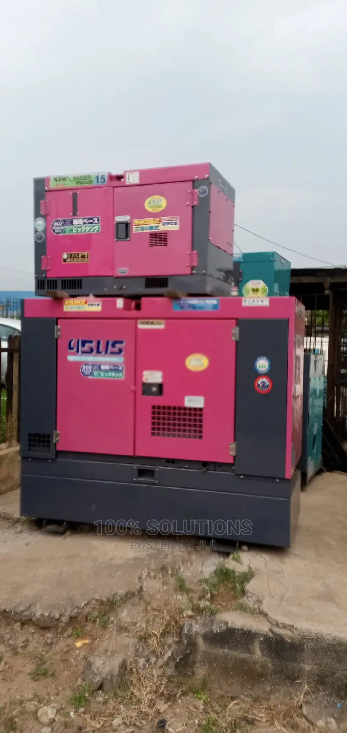 Foreign Denyo 15kva Sound Proof Generator for Sale