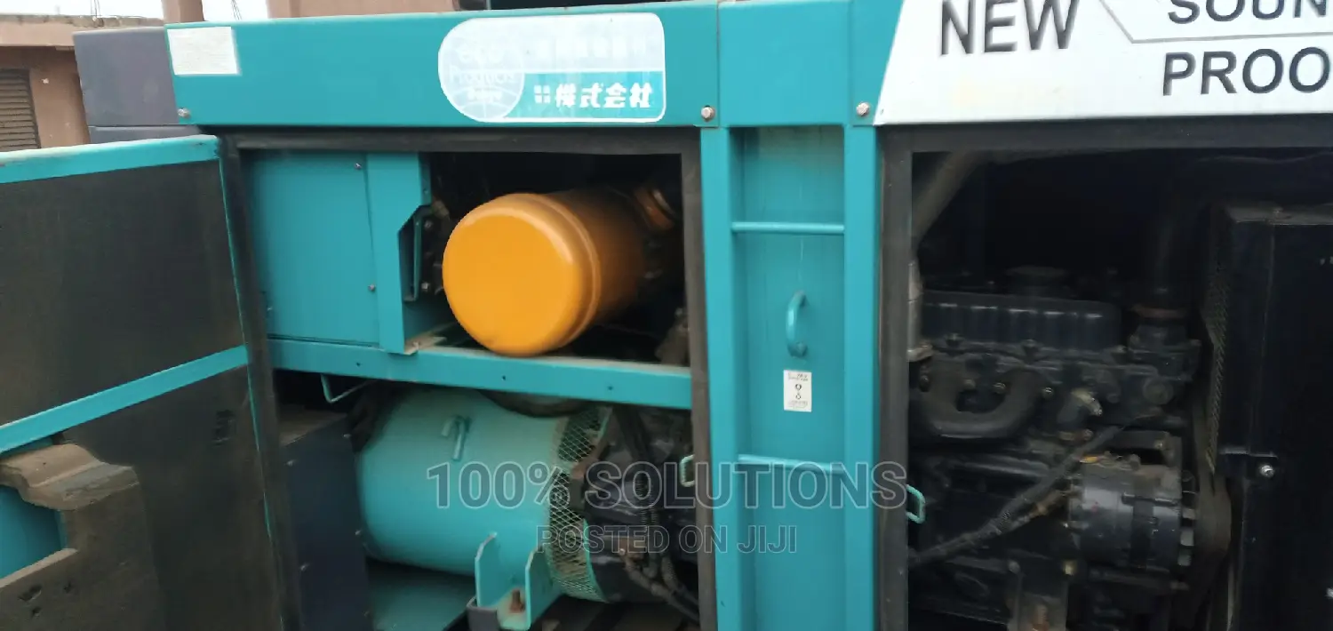 Foreign Denyo 90kva Sound Proof Generator for Sale