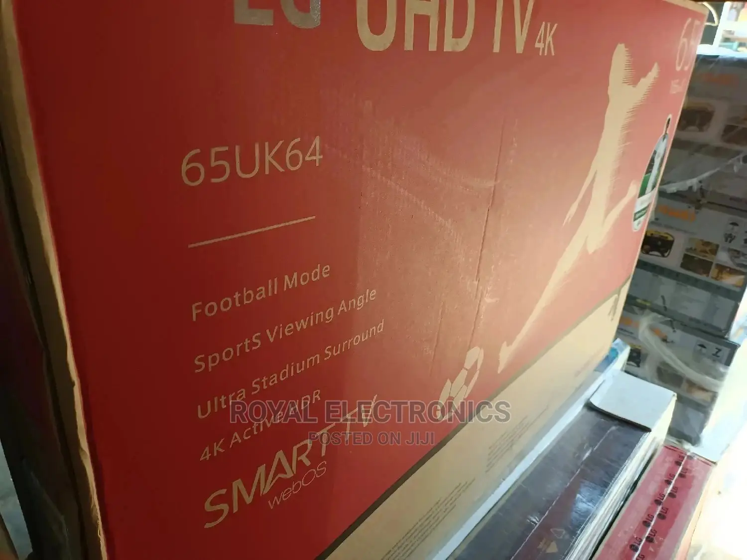 Brand New LG Smart Webos Android Tv 65 Inches With Browser