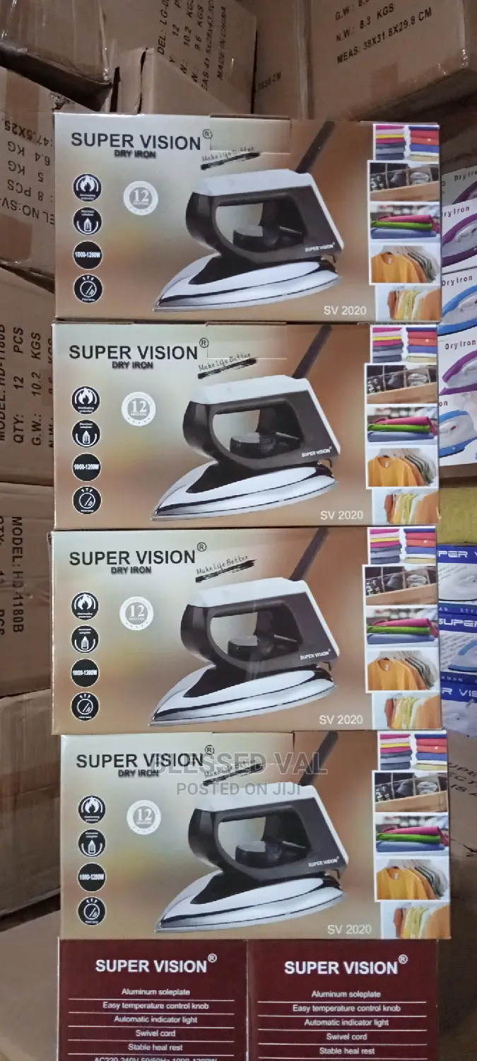 Super Vision Dry Iron 12months Guarantee