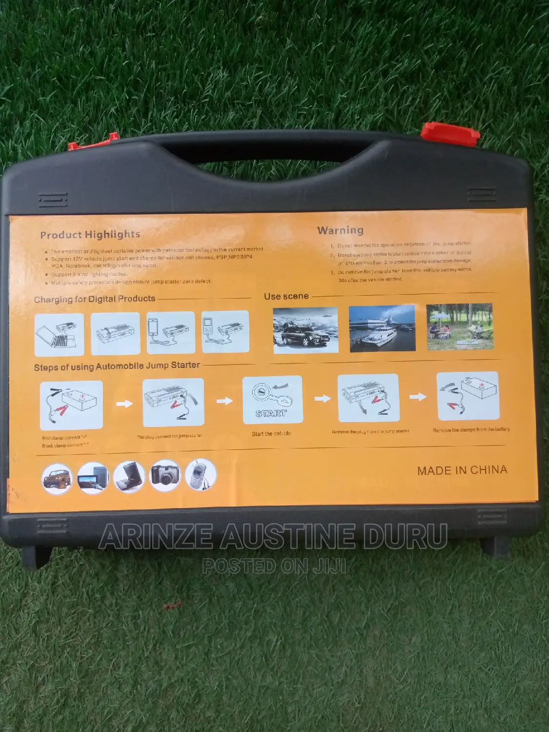 High Power Multi Function Jump Starter