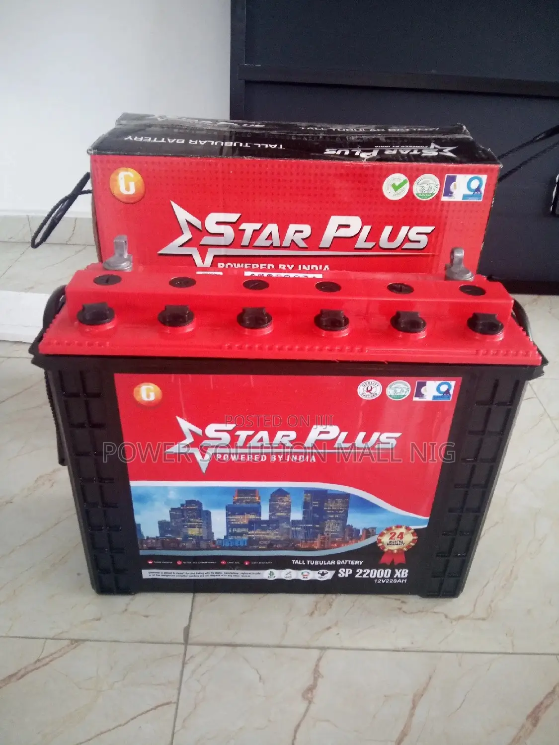 Starplus 220ah Quality Tubular Battery With 2 Year Warranty