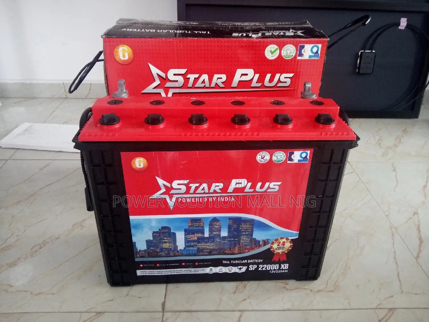 Starplus 220ah Quality Tubular Battery With 2 Year Warranty