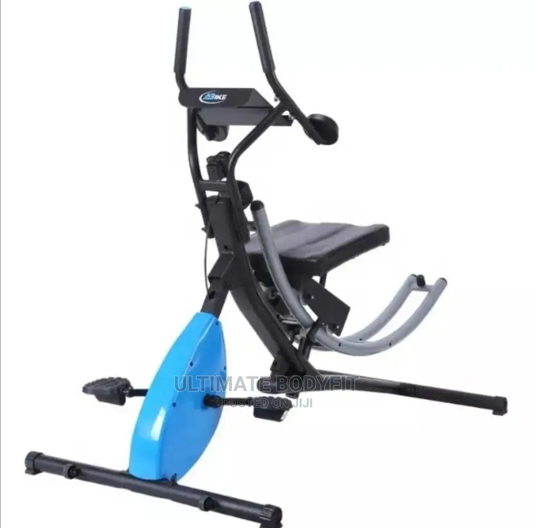 Brand New Ab Bike Crunch Machine