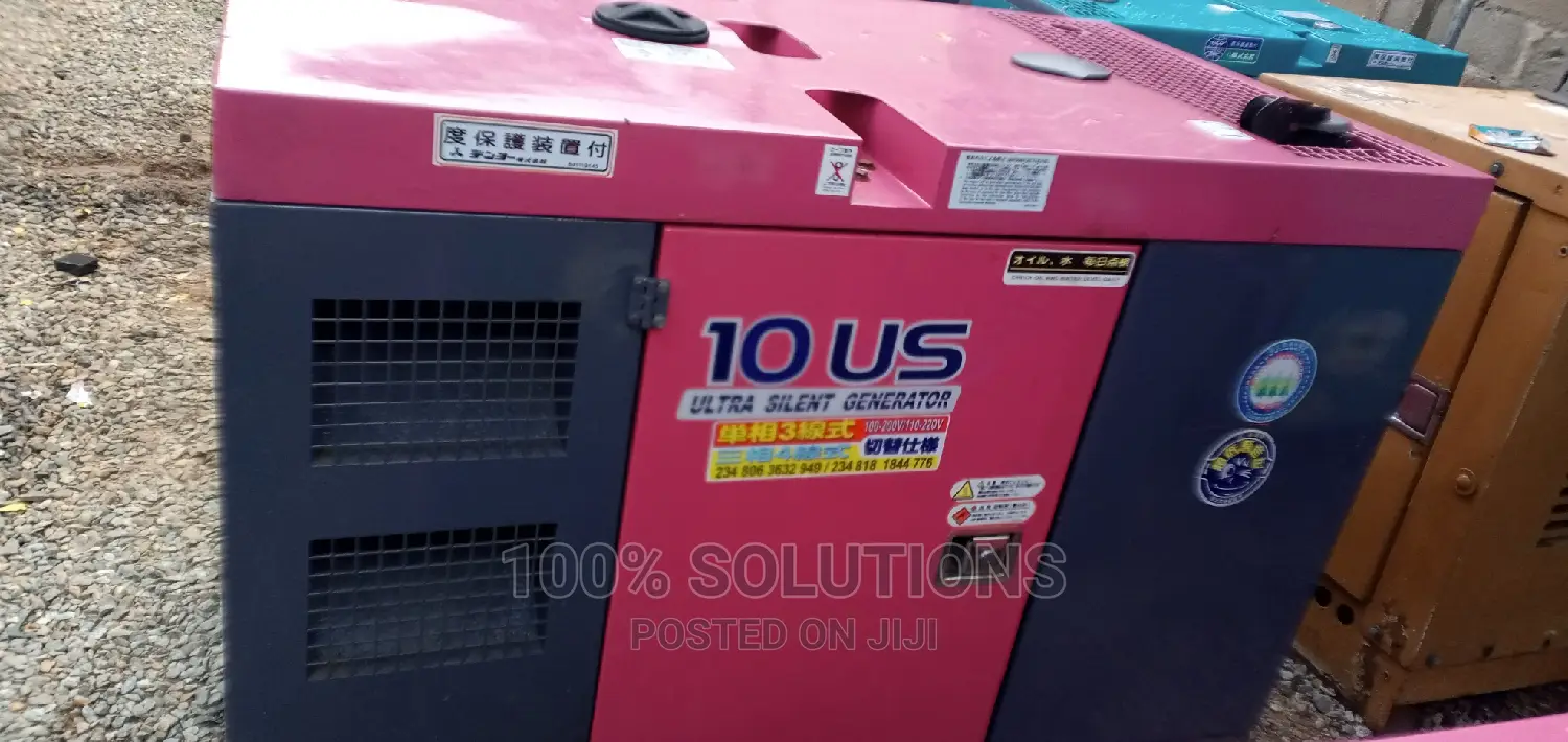 Denyo 10kva Sound Proof Generator for Sale