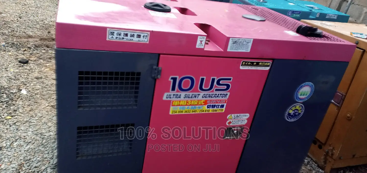 Denyo 10kva Sound Proof Generator for Sale