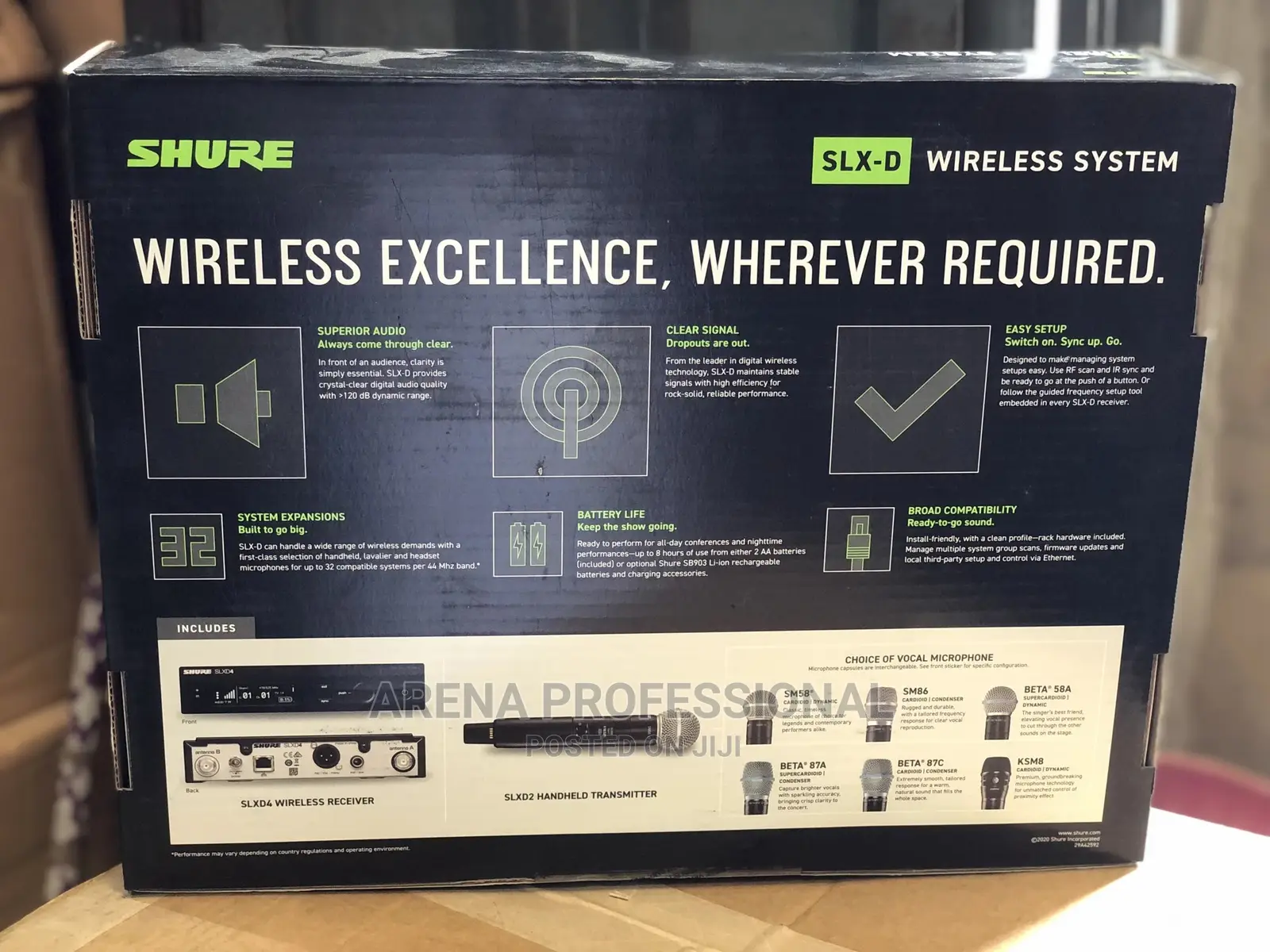 Shure SLXD-4 Wireless Microphone