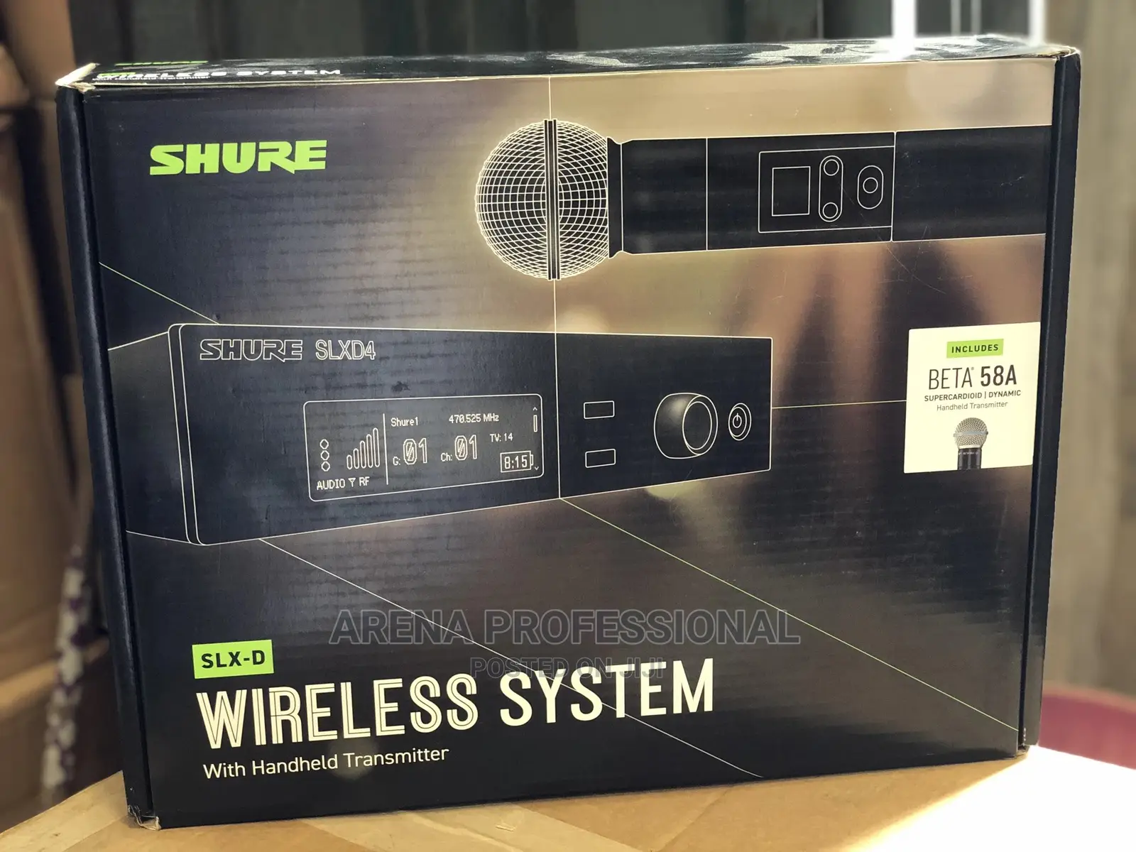 Shure SLXD-4 Wireless Microphone
