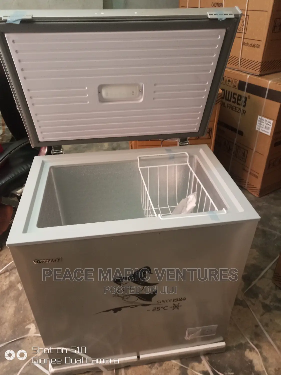 Snowsea Deep Freezer, With Sliding Glass