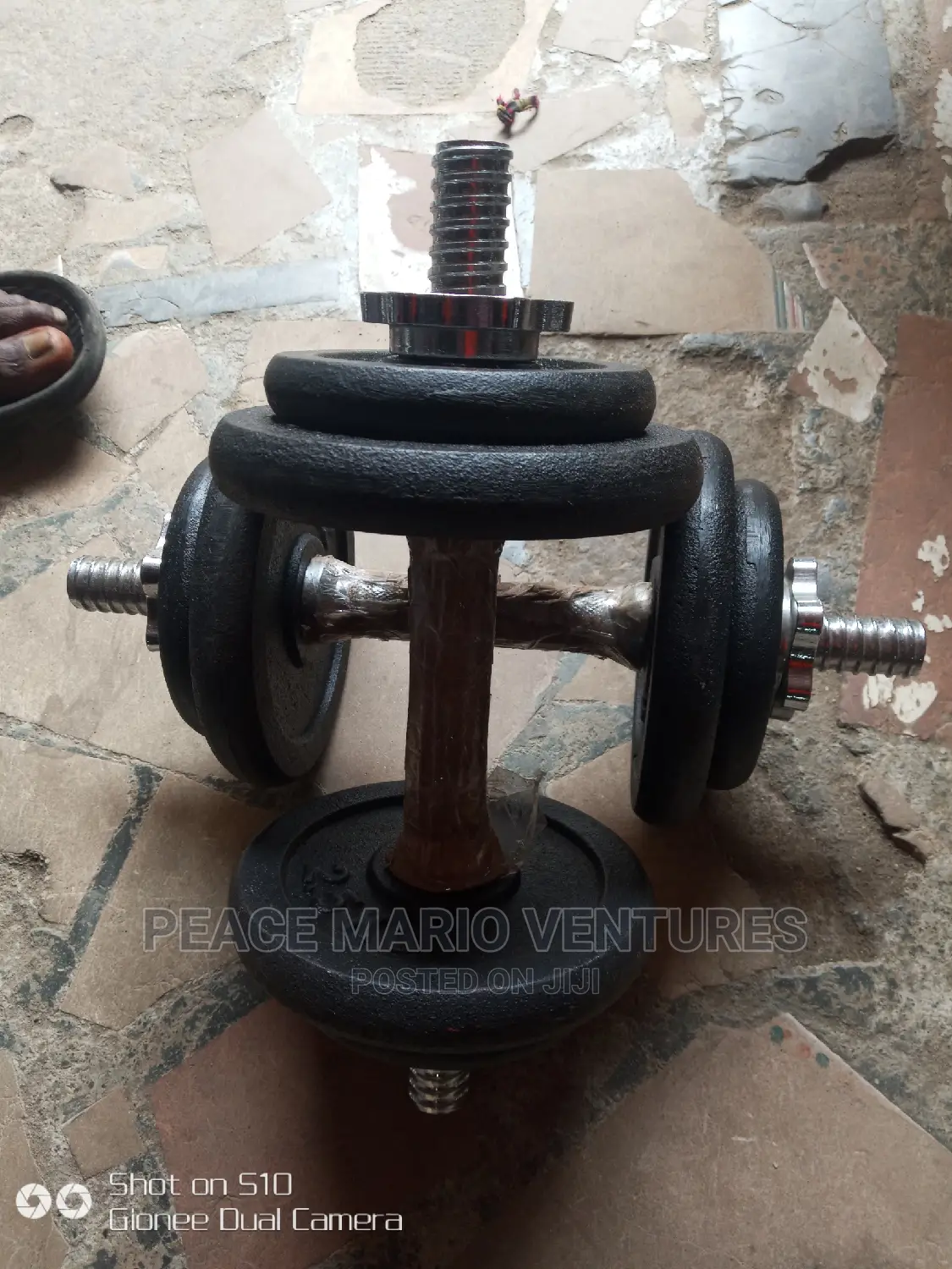 Dumbell Sport Equipment With Actual Weighing Weight