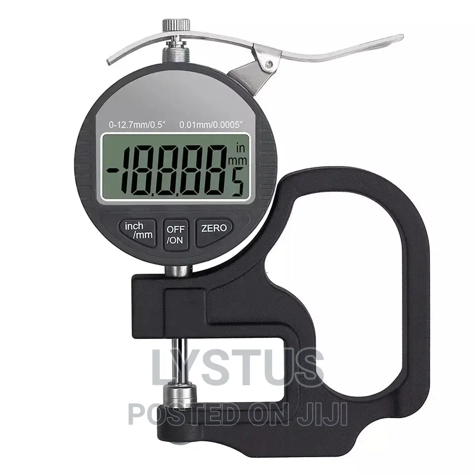 0.001mm Electronic Thickness Gauge 12.7mm 25.4mm