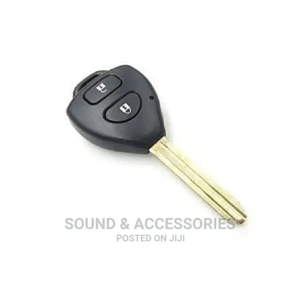 2 Buttons Key Shell Replacement for Toyota Yaris, Corolla 