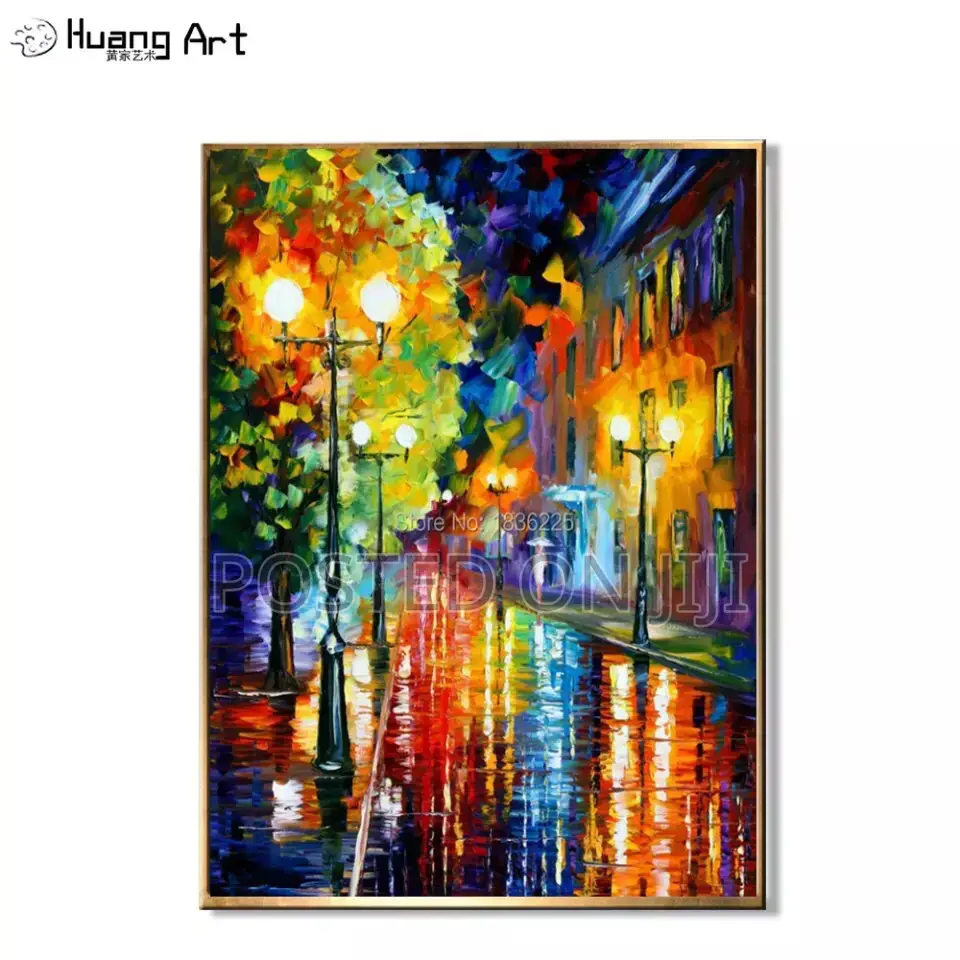 Colorful Street Scenery