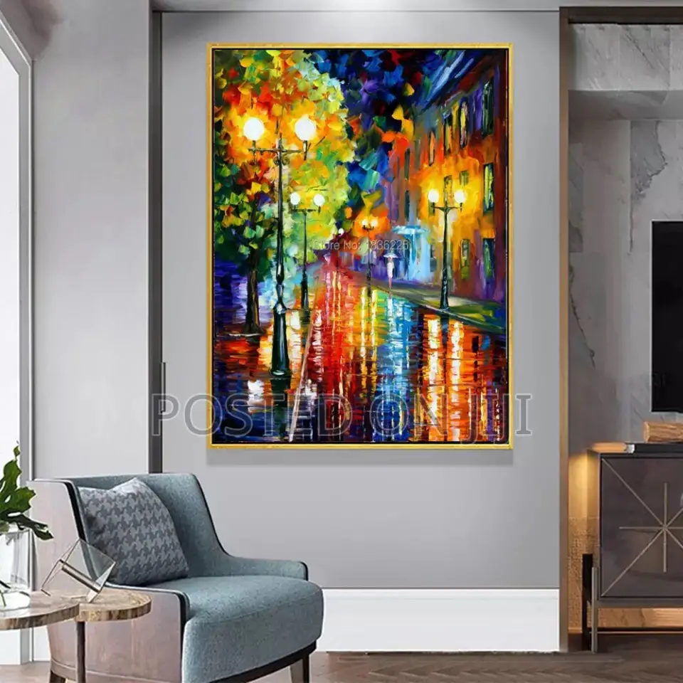 Colorful Street Scenery