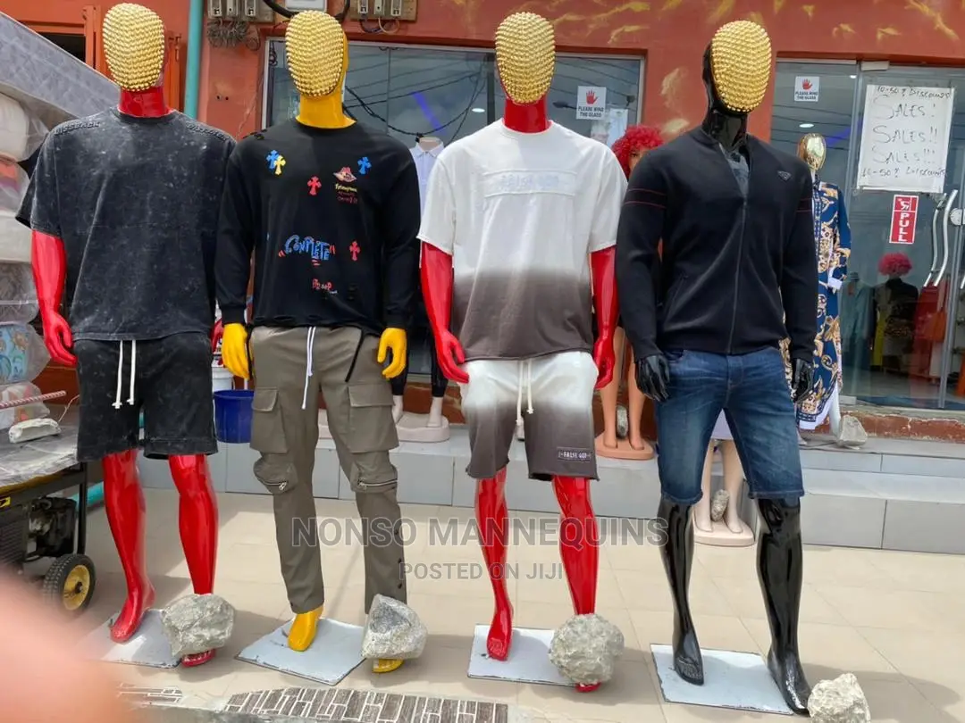 Red Fibre Full Body Luxury Display Mannequins