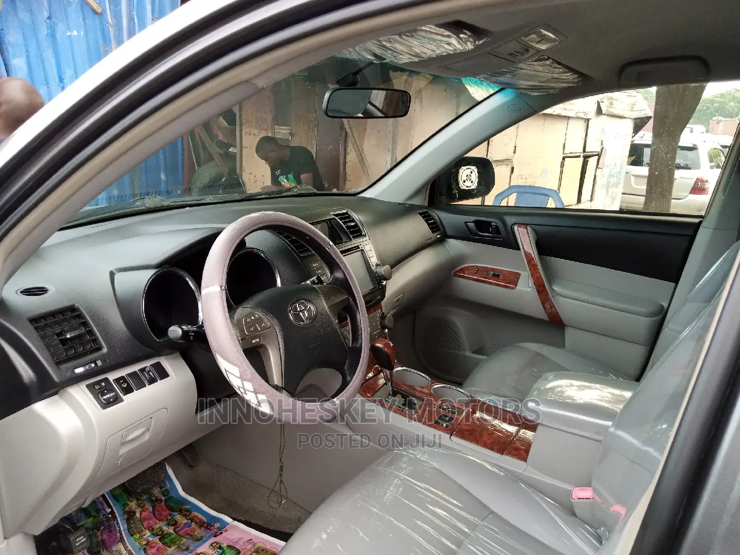 Toyota Highlander Sport 2008 Gray