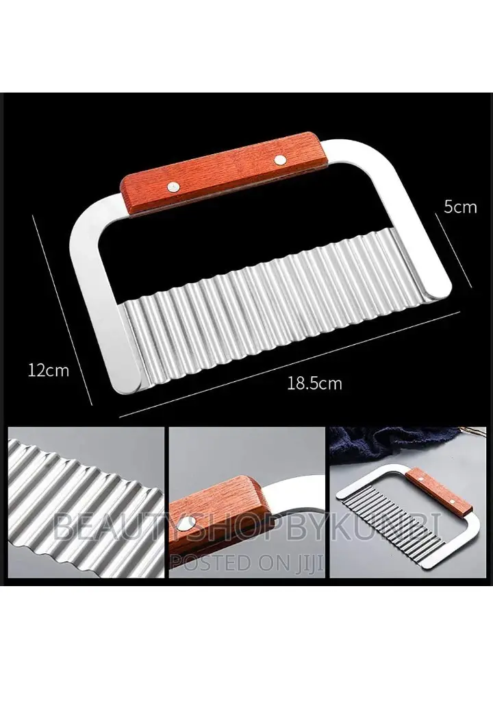 Stainless Steel Crinkle Blade, Wavy Soap Cutter