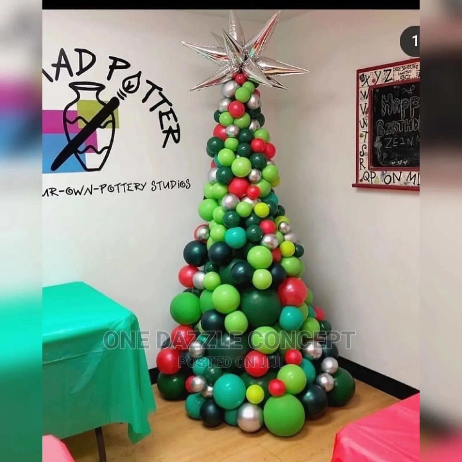 Chrismas Ballon Trees