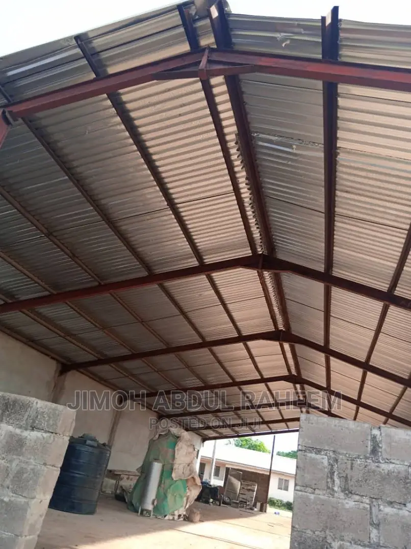 Iron Rafters and Roofing