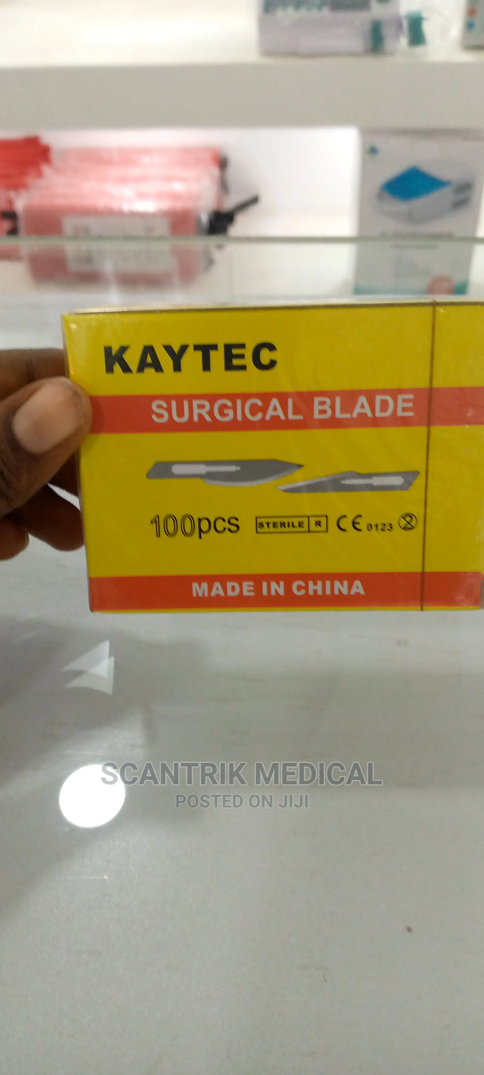 Scalpel Blade, Sterile, Disposable, No. 25