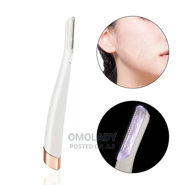 Lighted Facial Exfoliator and Hair Remover