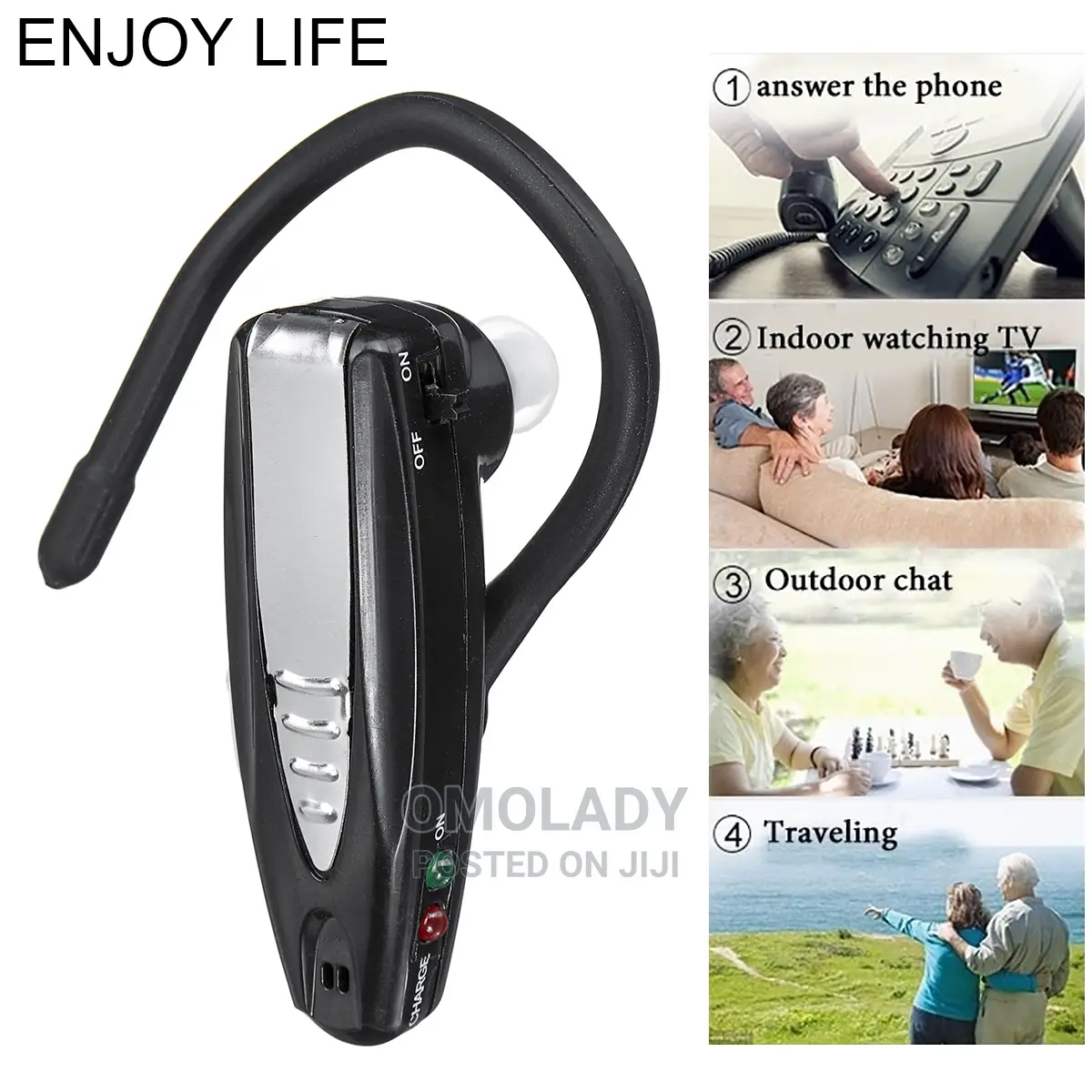 Ear Sound Amplifier Rechargeable Hearing Aid