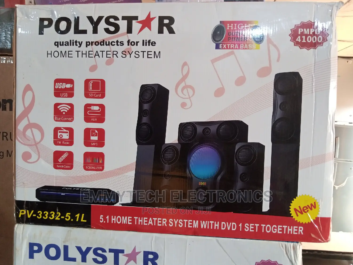 Polystar Hometheater Pv-3332