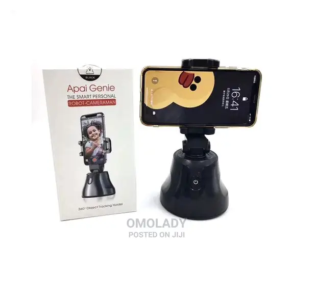 Smart Personal Camera Track Robot-Cameraman - Black
