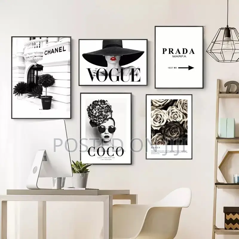 Fashion Coco Quote Poster
