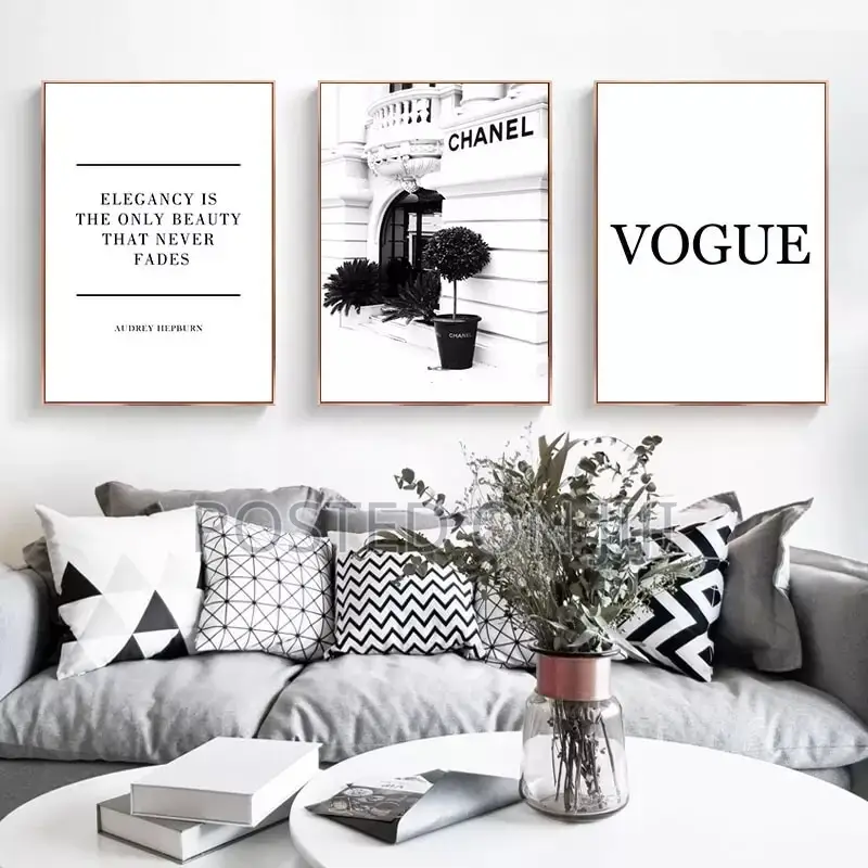 Fashion Coco Quote Poster