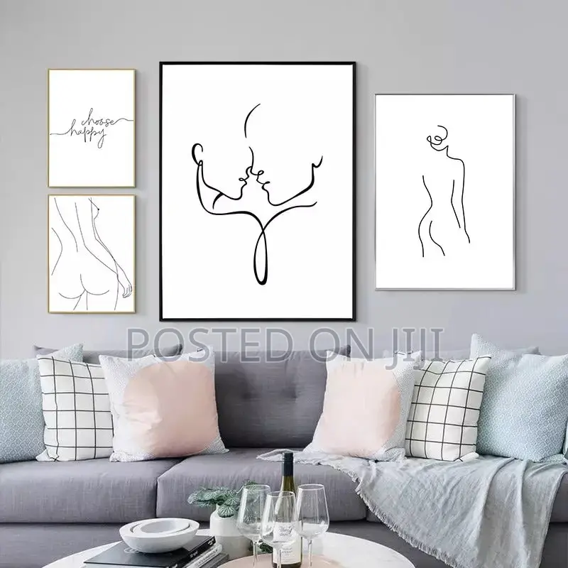 Line Drawing Posters