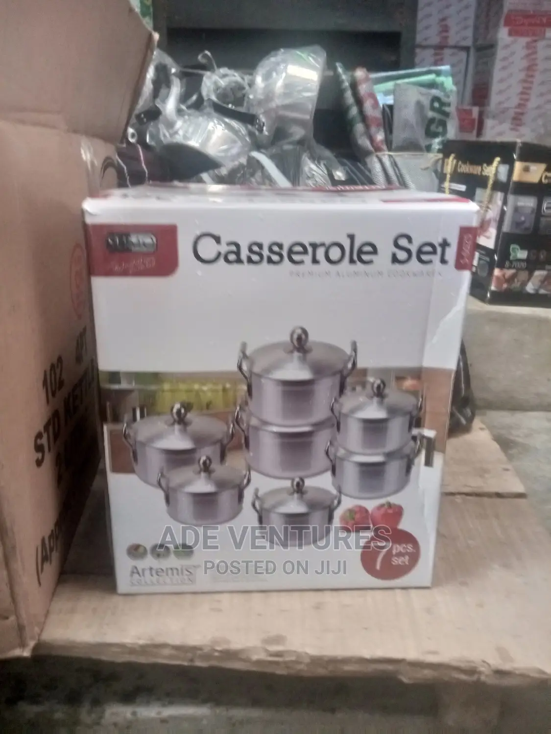 7 Pieces Aluminium Cooking Pot