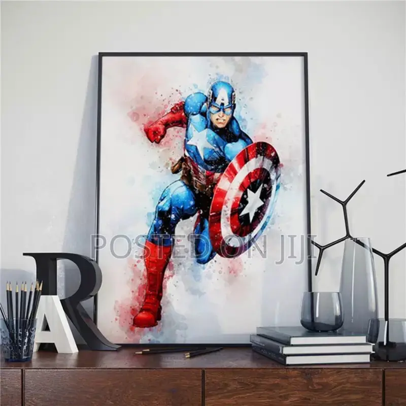 Avengers Superhero Watercolor