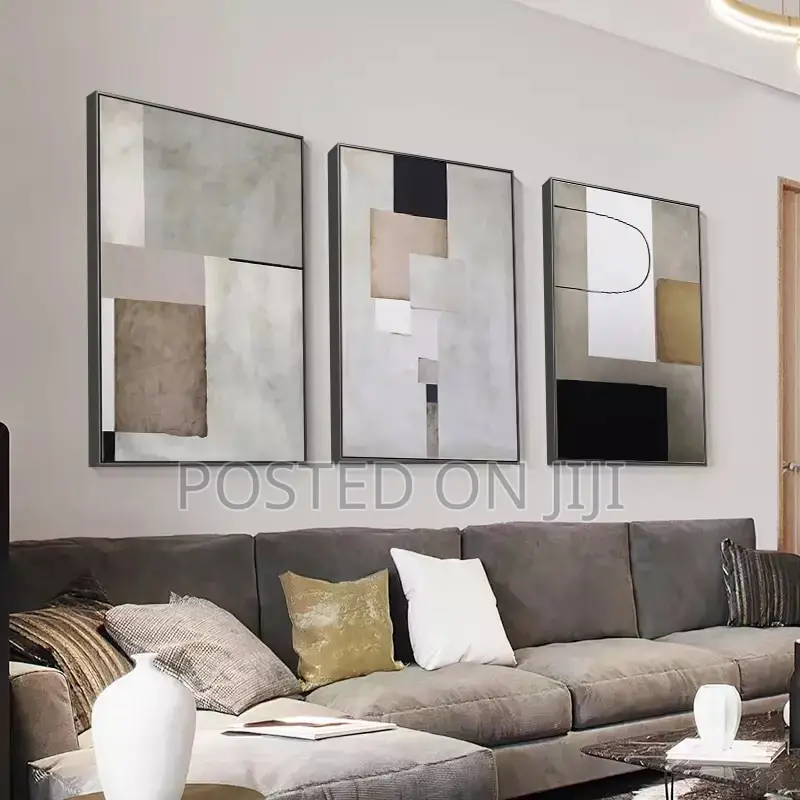 Industrial Abstract Painting