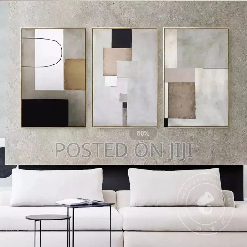 Industrial Abstract Painting